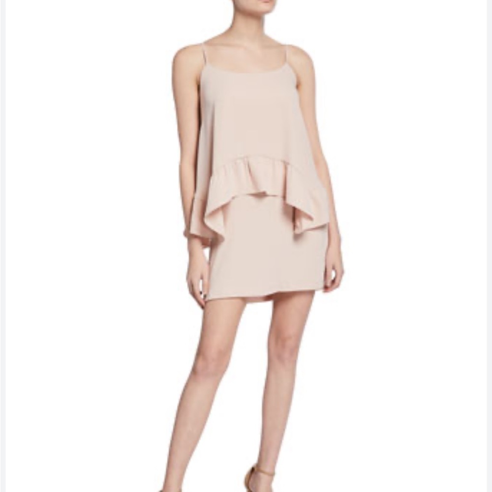 Amanda Uprichard Coretta Draped Sleeveless Dress